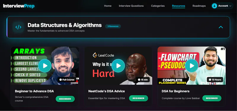 InterviewPrep screenshot 3