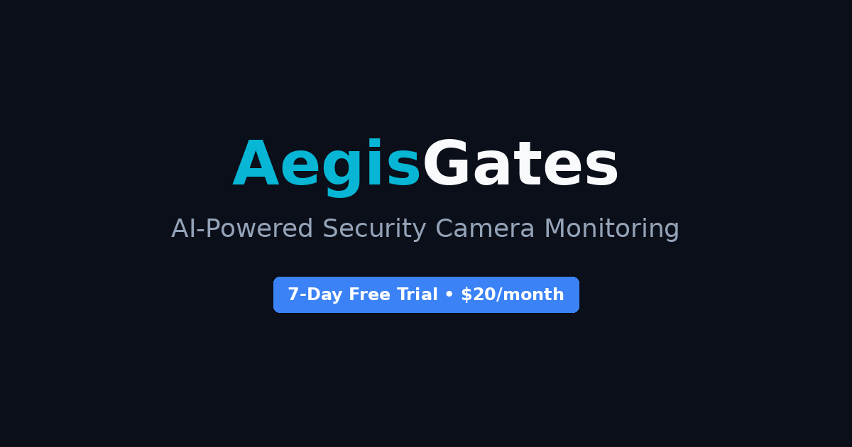 AegisGates Vision AI gallery image