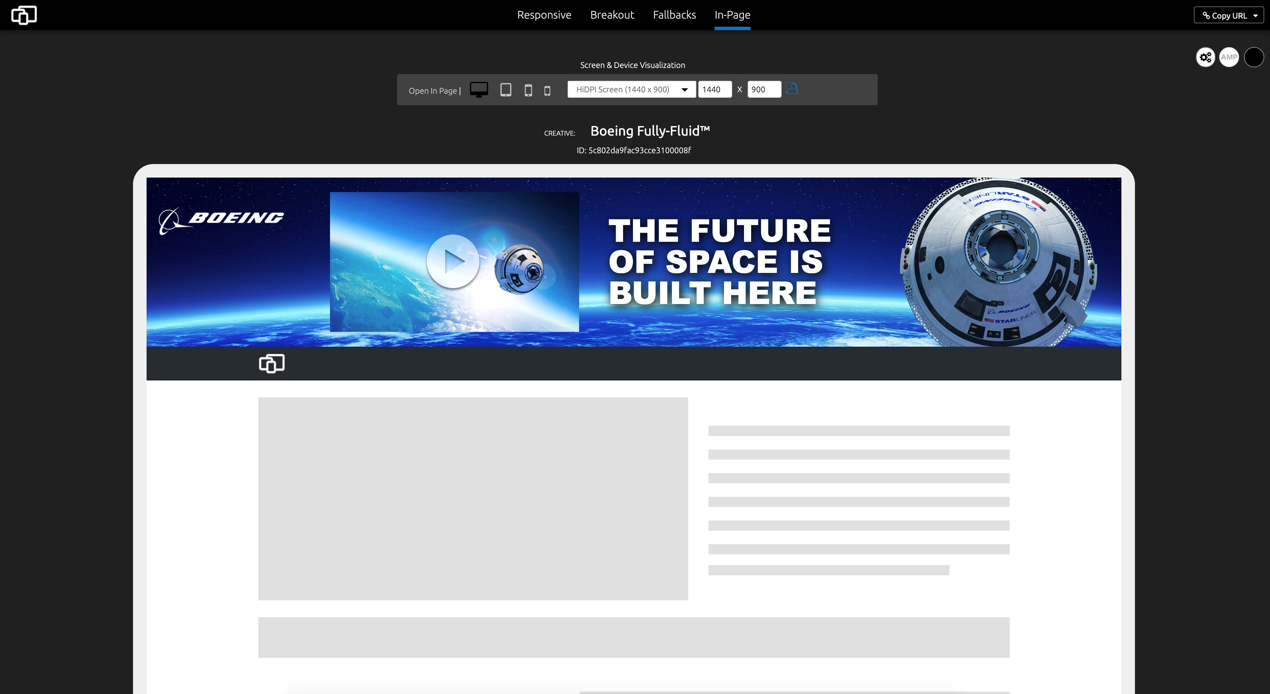 ResponsiveAds™ Studio gallery image