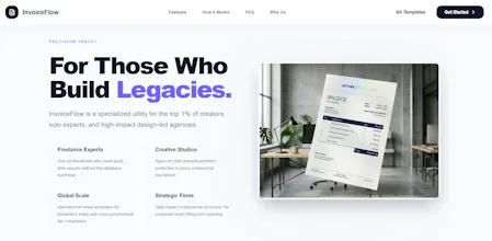 InvoiceFlow — Fast Free Invoice Creator gallery image