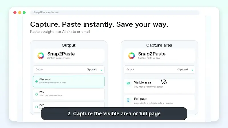 Snap2Paste screenshot 1 (video preview)