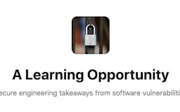 A Learning Opportunity media 1