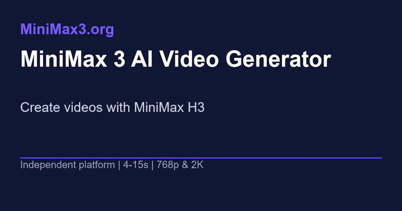 MiniMax3 screenshot 2