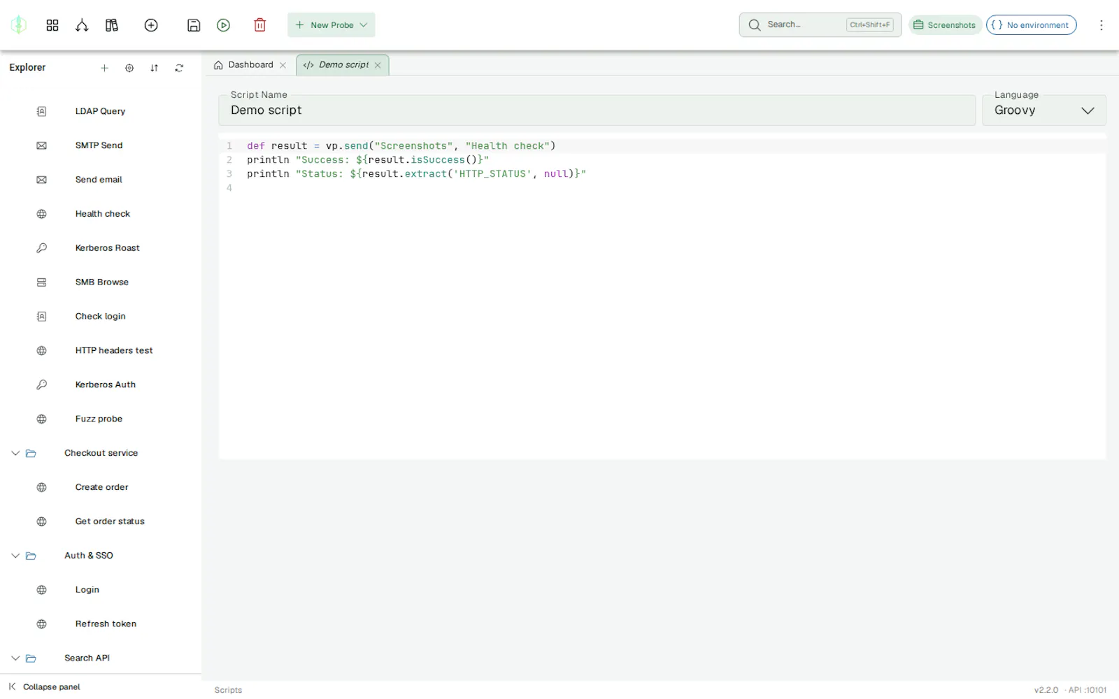 VirtuProbe Studio screenshot 2
