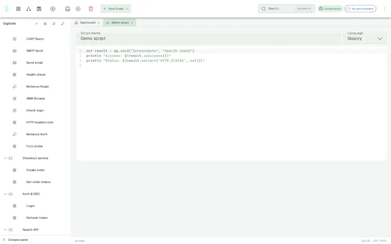 VirtuProbe Studio screenshot 2