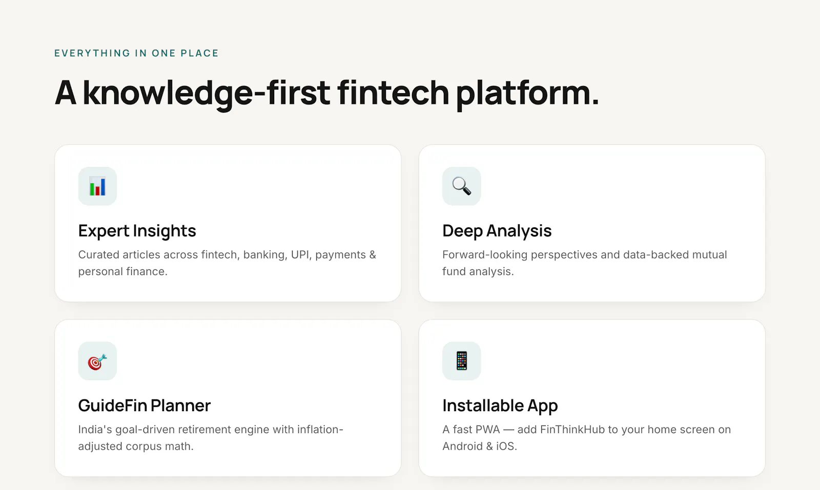FinThinkHub screenshot 1