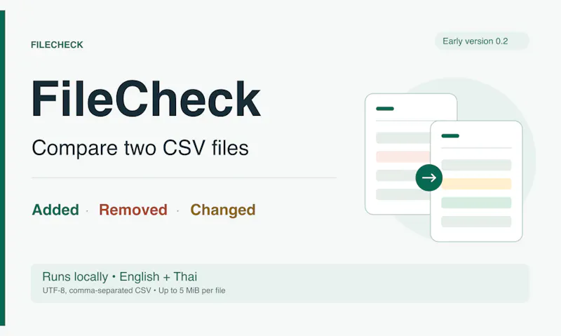 FileCheck screenshot 1