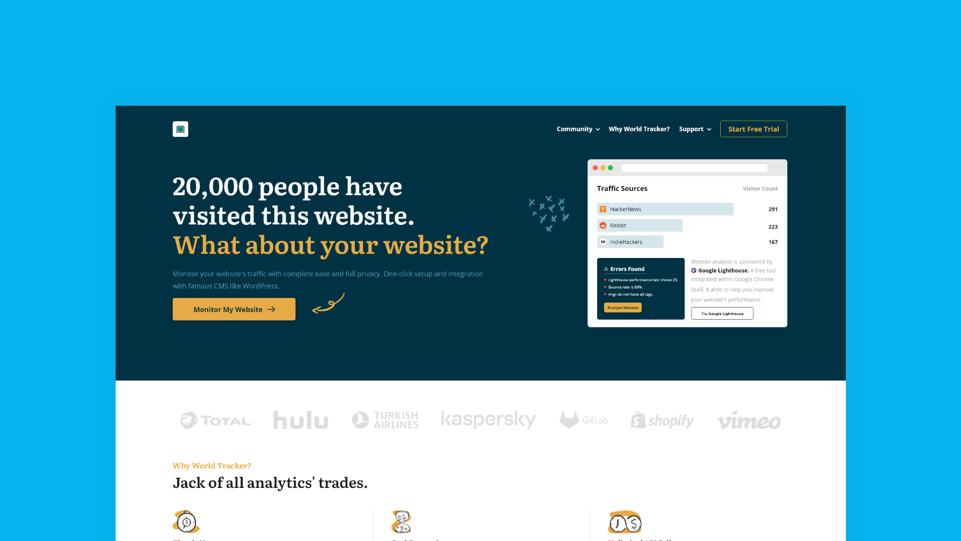 World Tracker - Good Code Template gallery image
