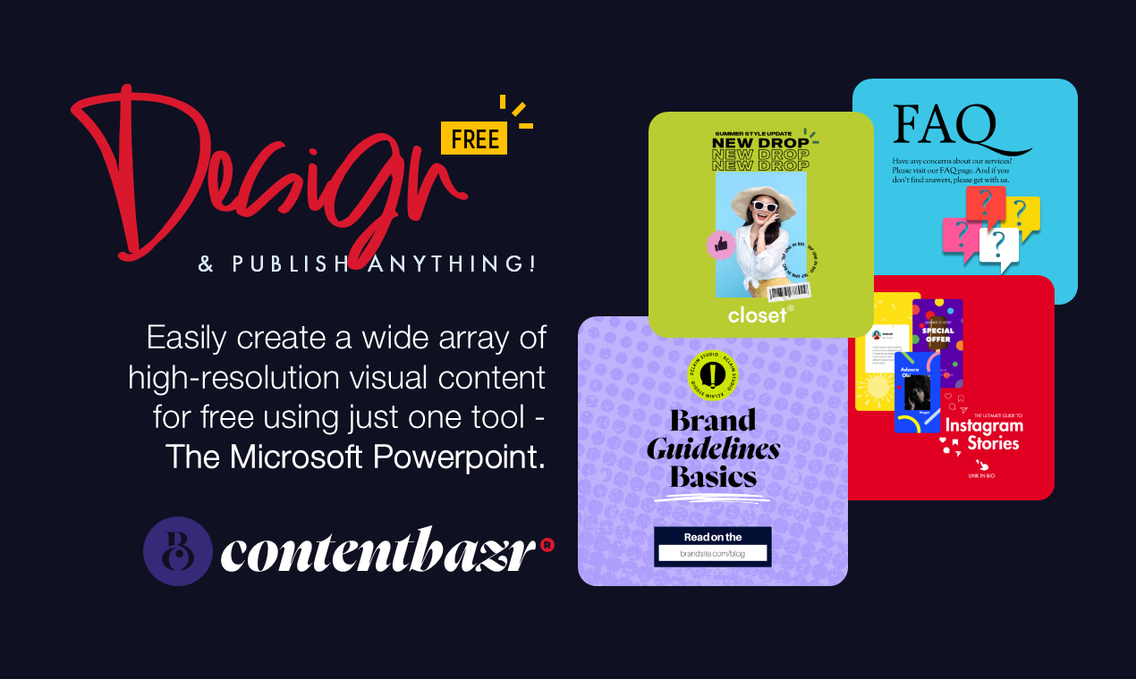 وسائط ContentBazr - أصبح المحتوى المرئي سهلاً مع Microsoft PowerPoint 2