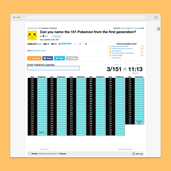 Sporcle Product Information, Latest Updates, and Reviews 2024