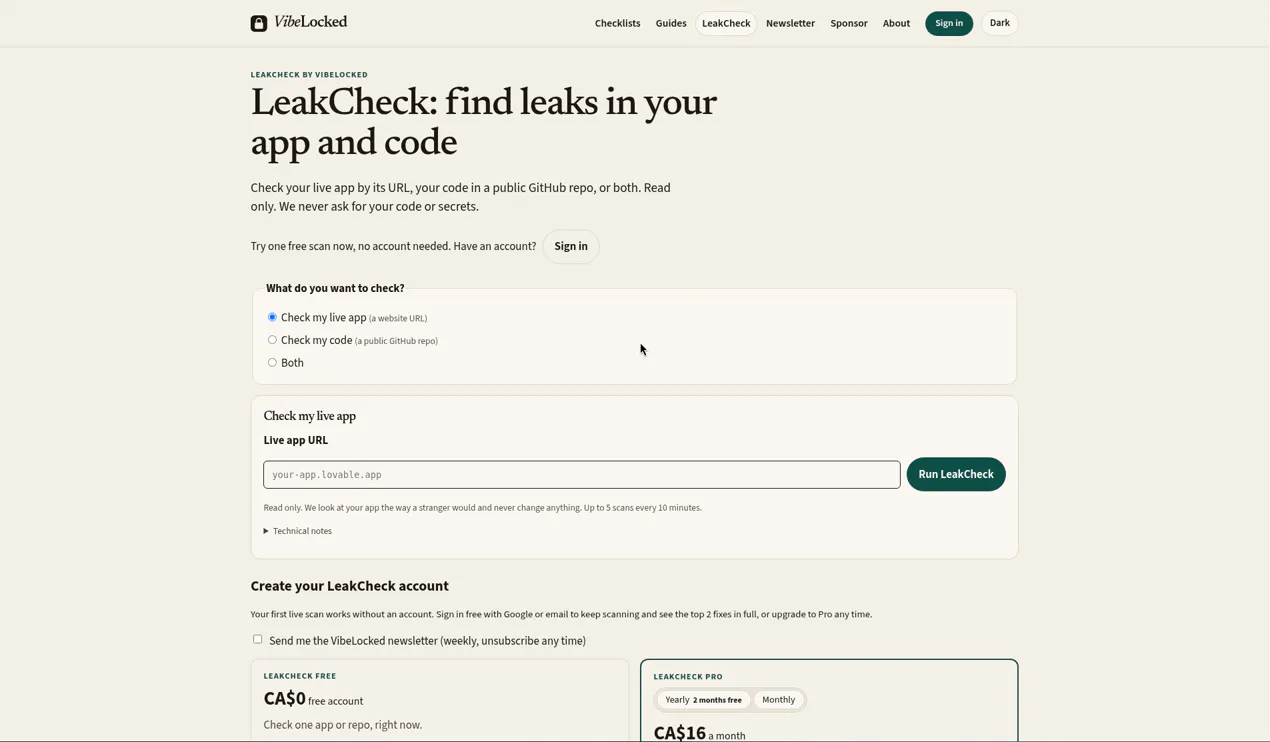 VibeLocked LeakCheck gallery image