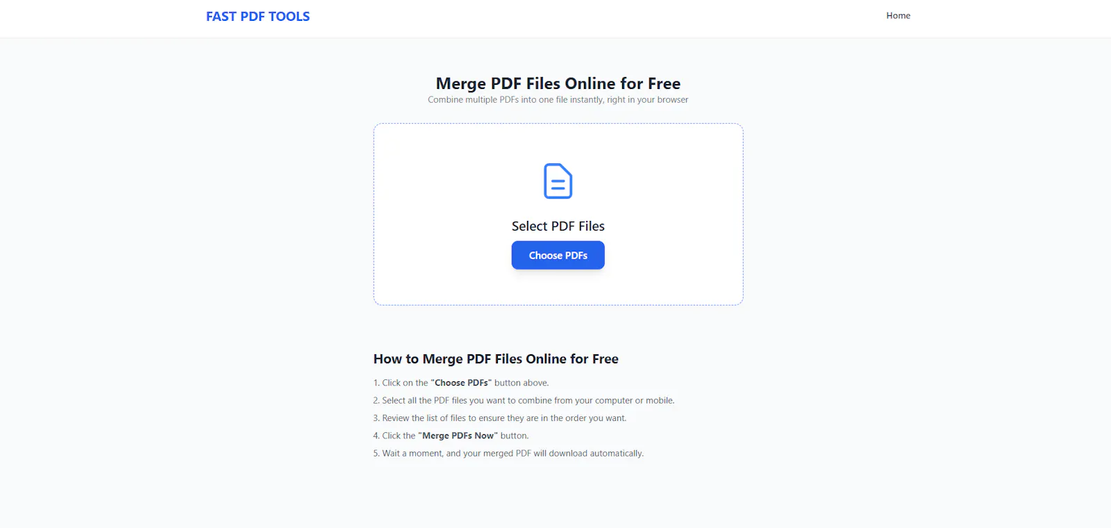 Fast PDF Tools screenshot 2