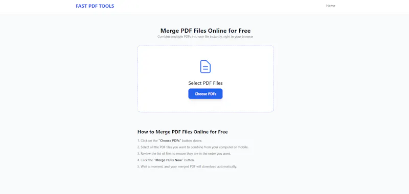 Fast PDF Tools screenshot 2