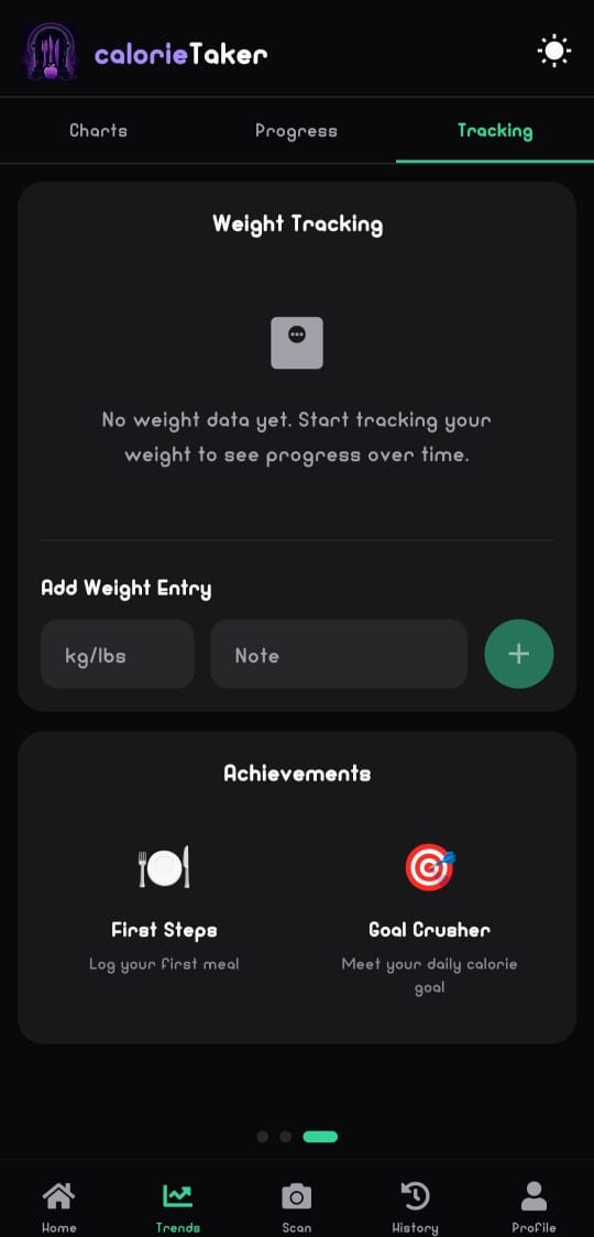CalorieTaker — AI Nutrition gallery image