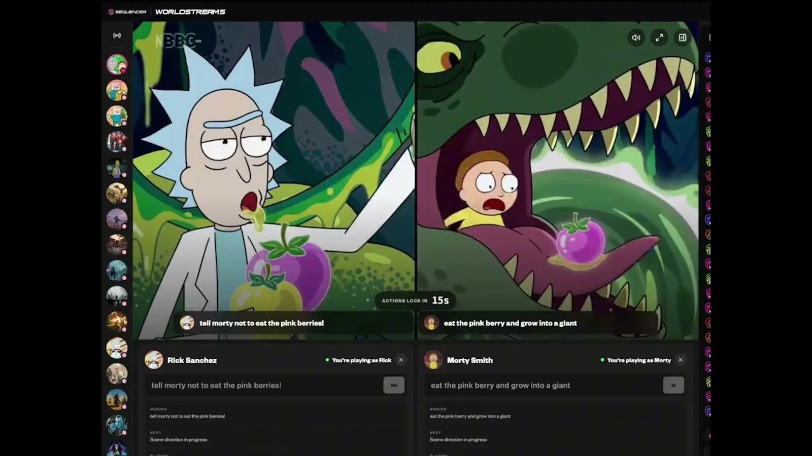 WORLDSTREAMS screenshot 1 (video preview)