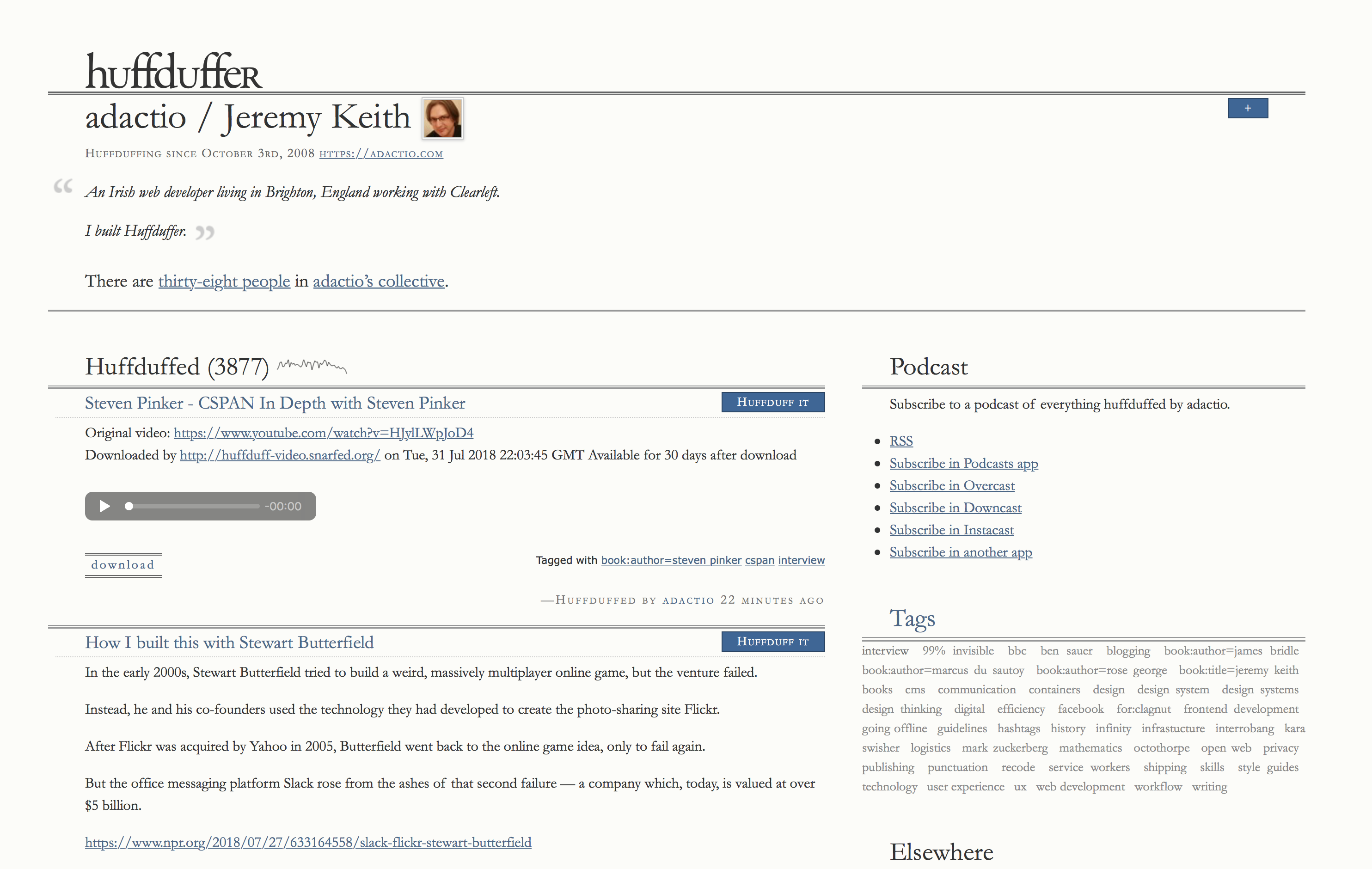 Huffduffer gallery image