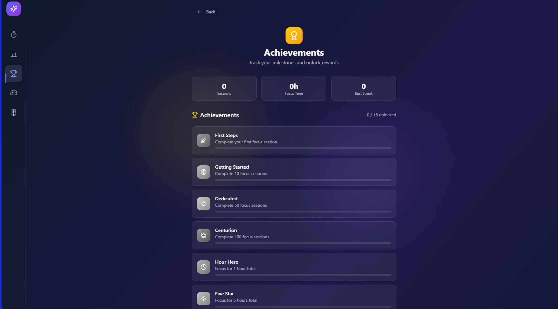 Focus Blocks  - Screenshot 3 showing product features and functionality