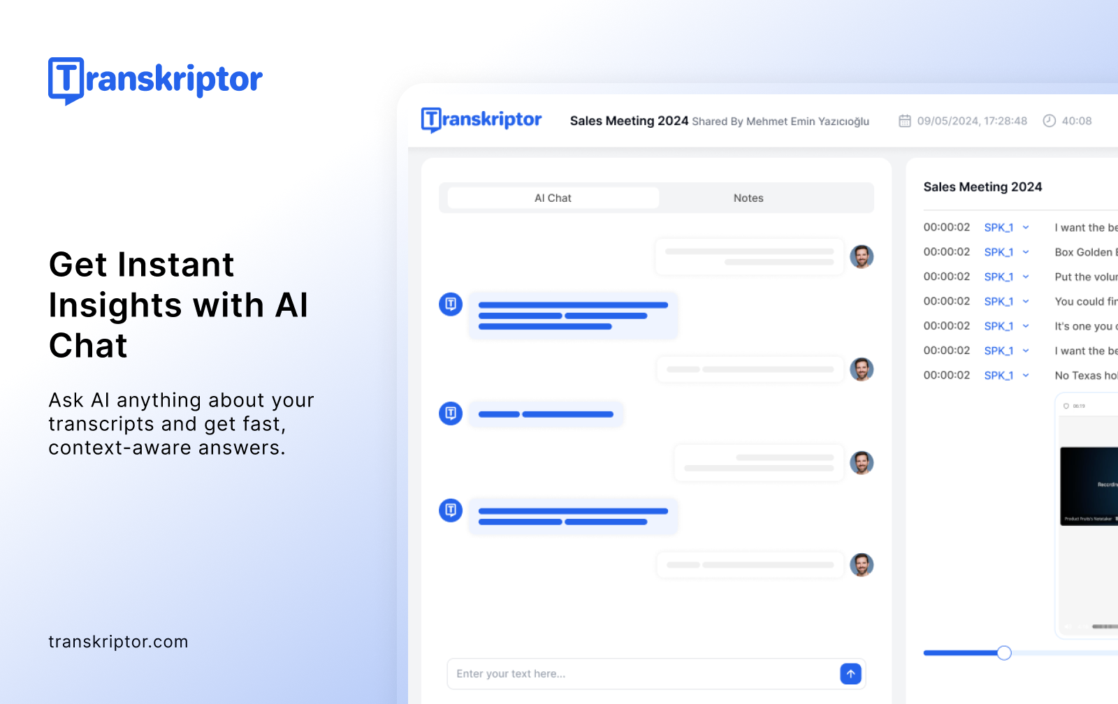 Transkriptor gallery image
