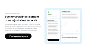 Text Summarizer AI gallery image