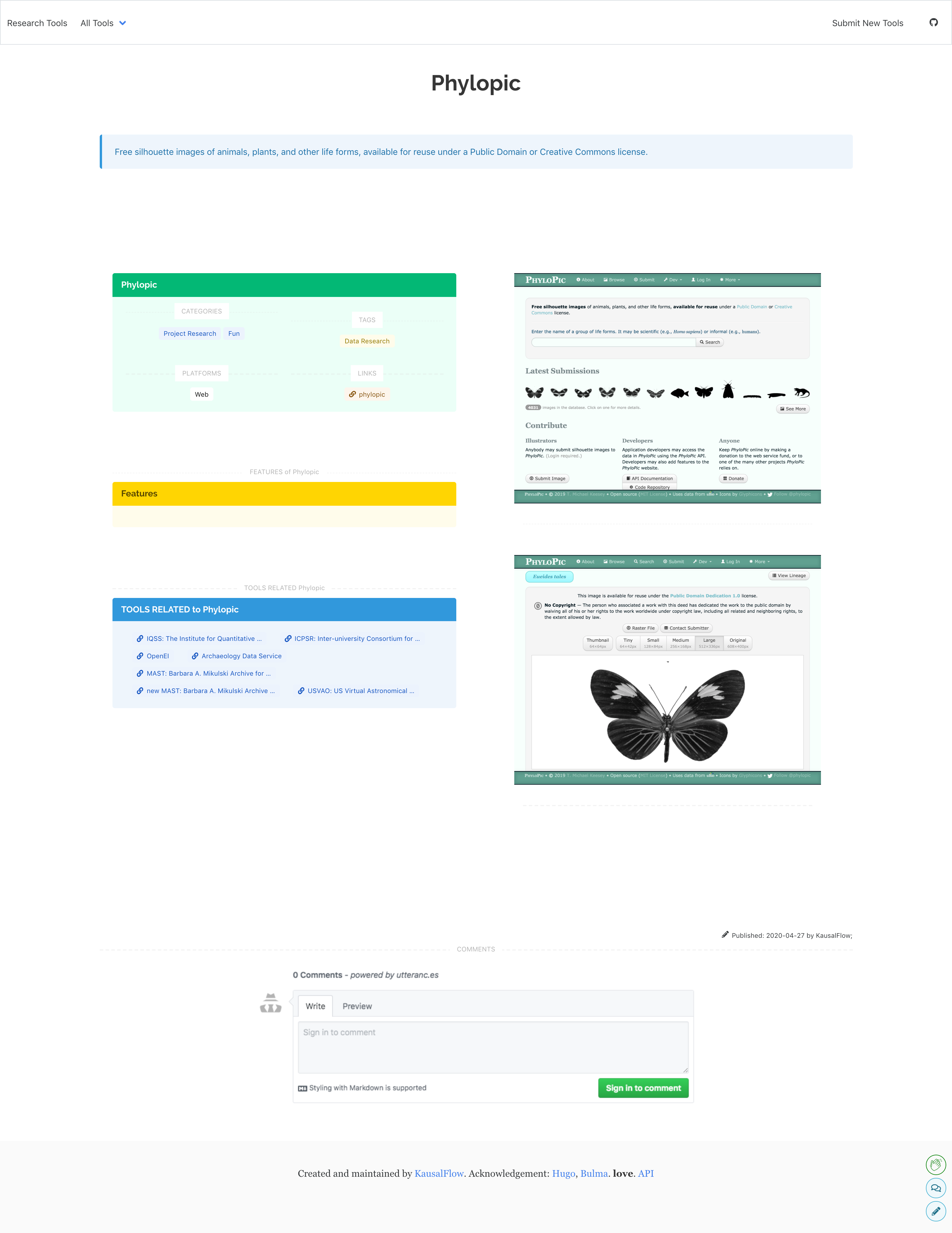Research Tools gallery image