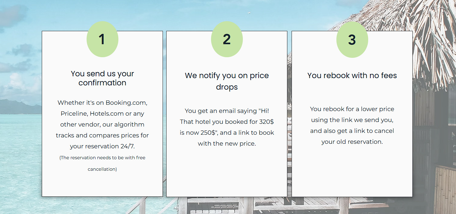 HotelPriceTrack - Screenshot 2 showing product features and functionality