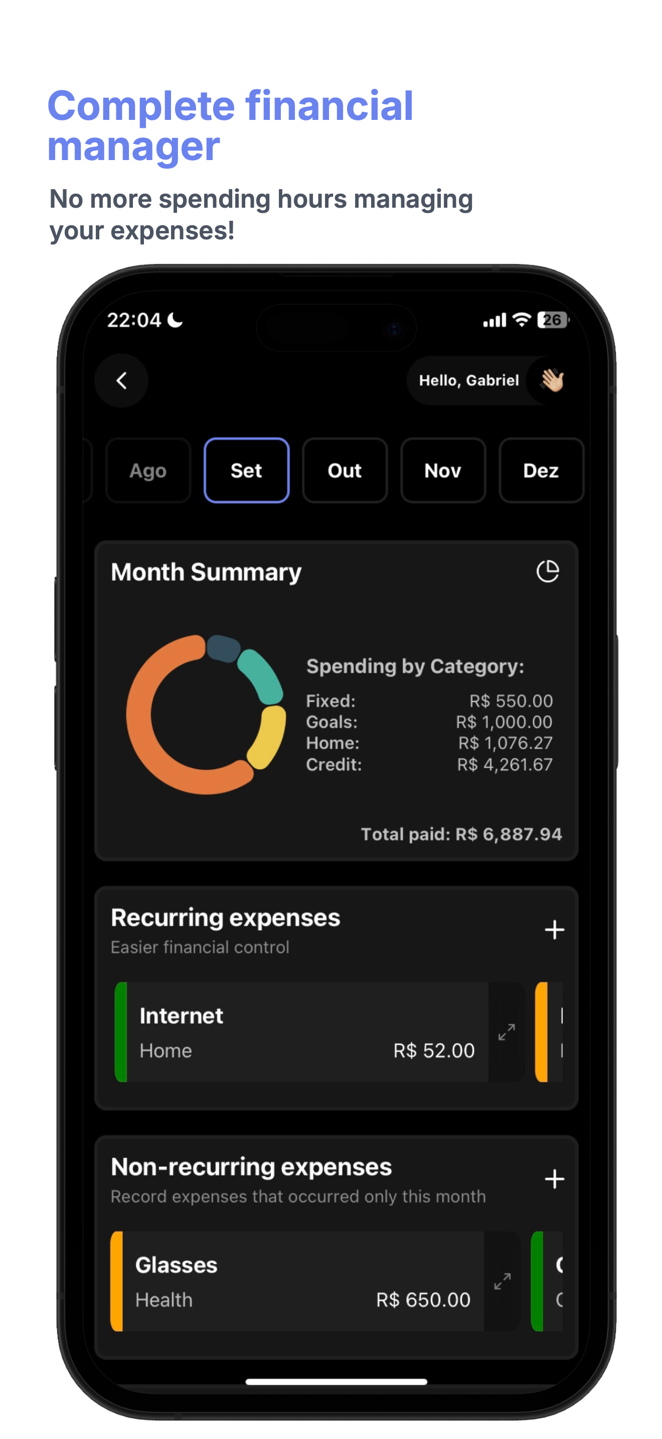 Financ3 - Een financiële app met beleggingstools media 2
