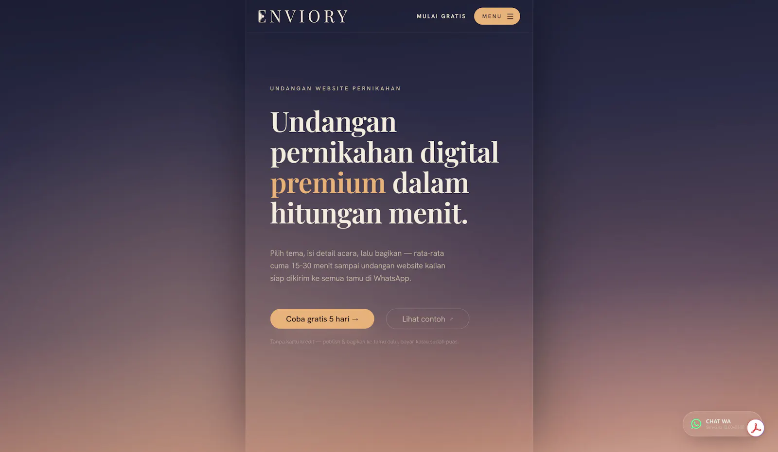 Enviory screenshot 1