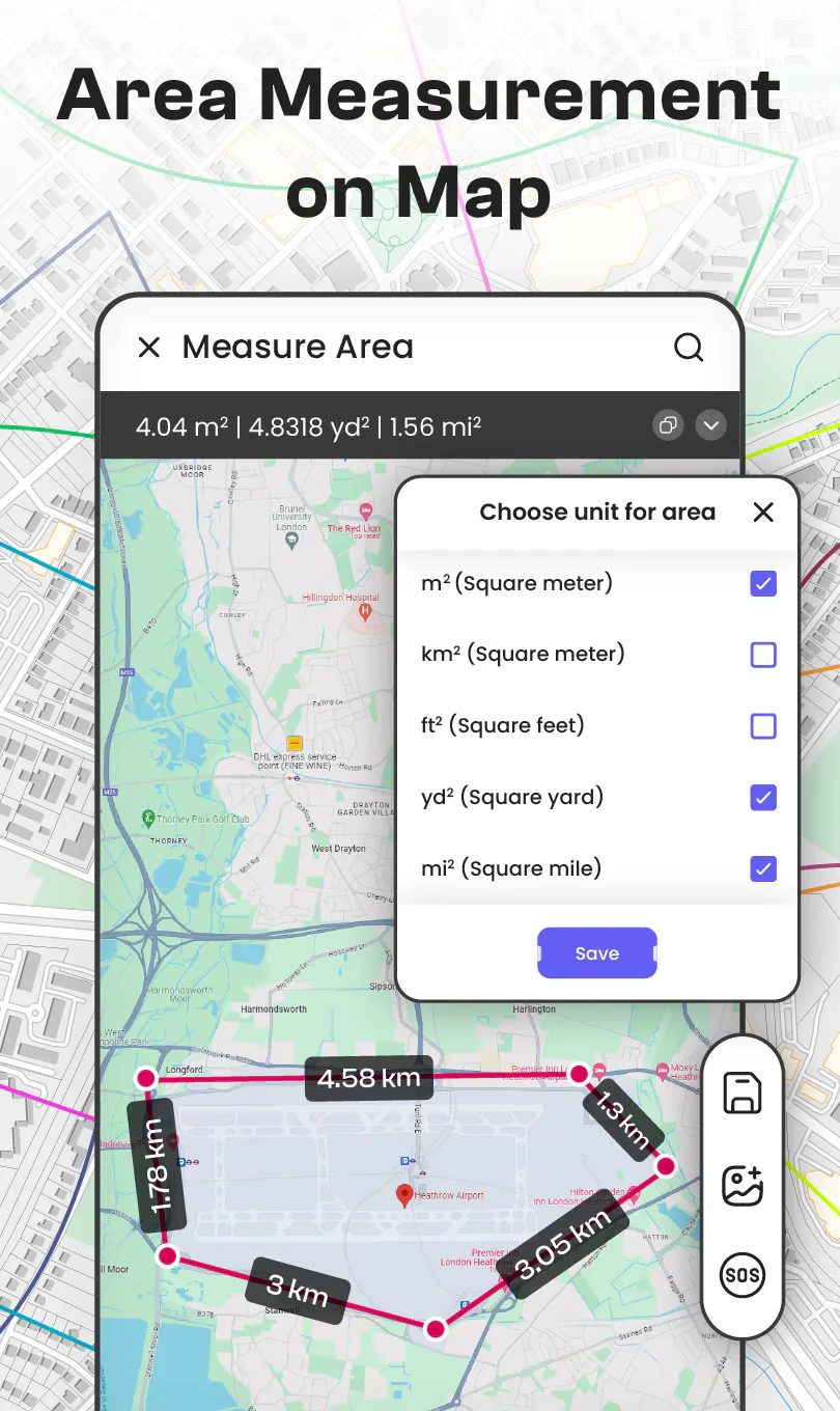 GPS Land Field Area Calculator gallery image