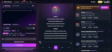 Make A Song AI gallery image