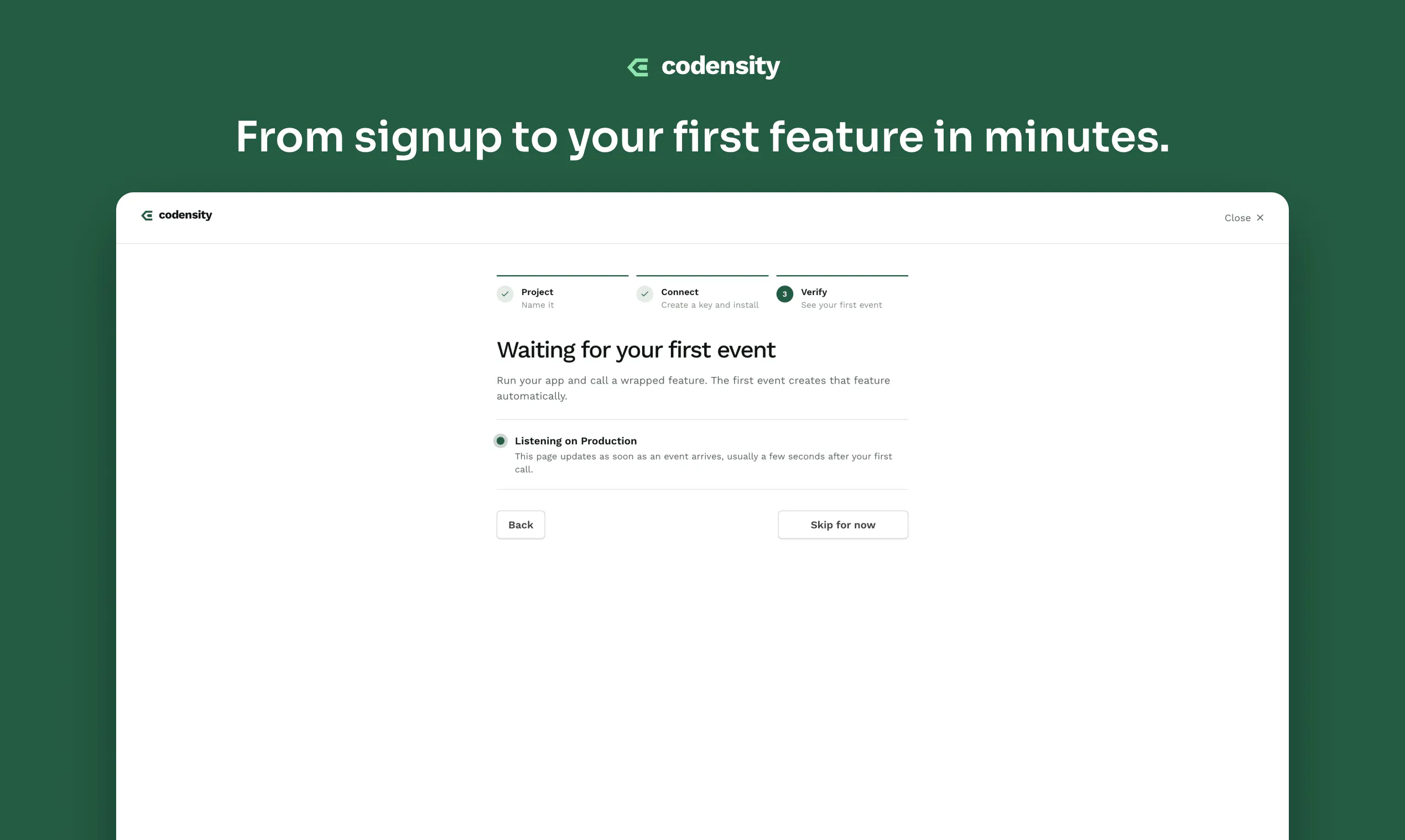Codensity gallery image