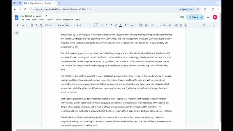 GPTDisguise screenshot 1 (video preview)