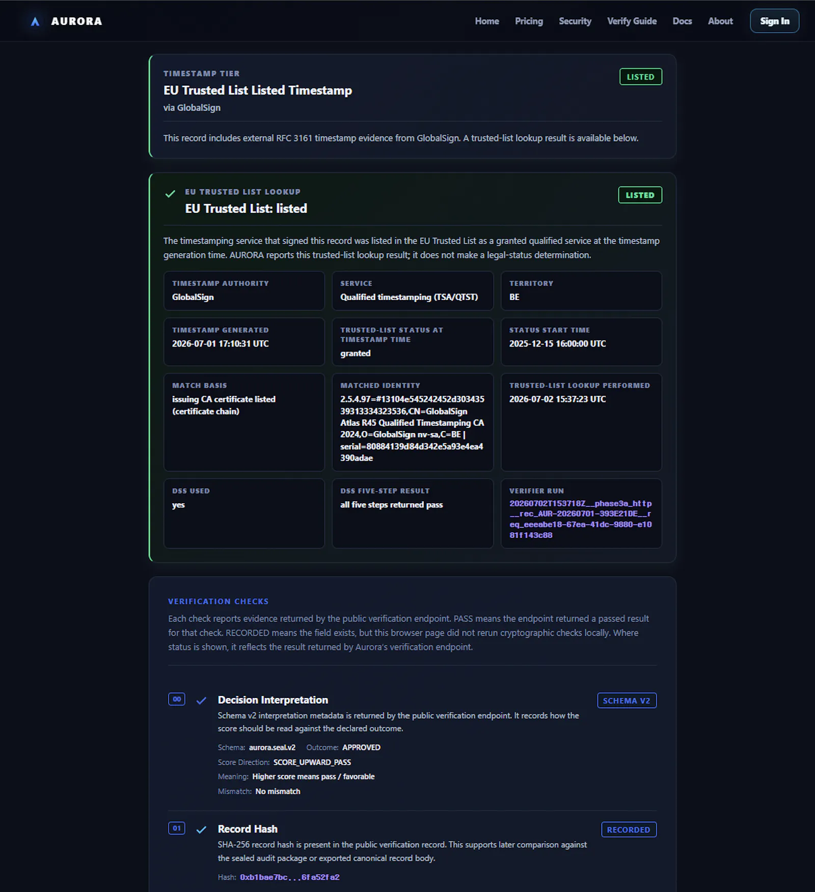 AURORA screenshot 3