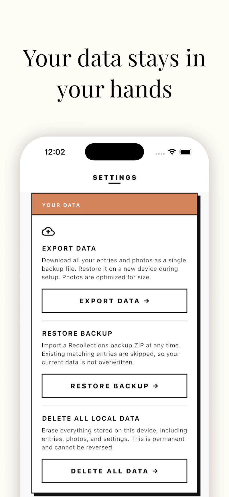 Recollections — Private Journal screenshot 8