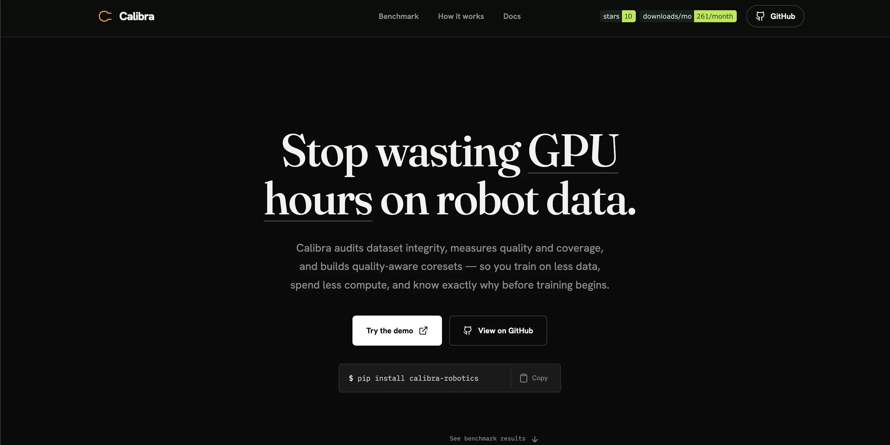 Calibra: Train with Less Data gallery image