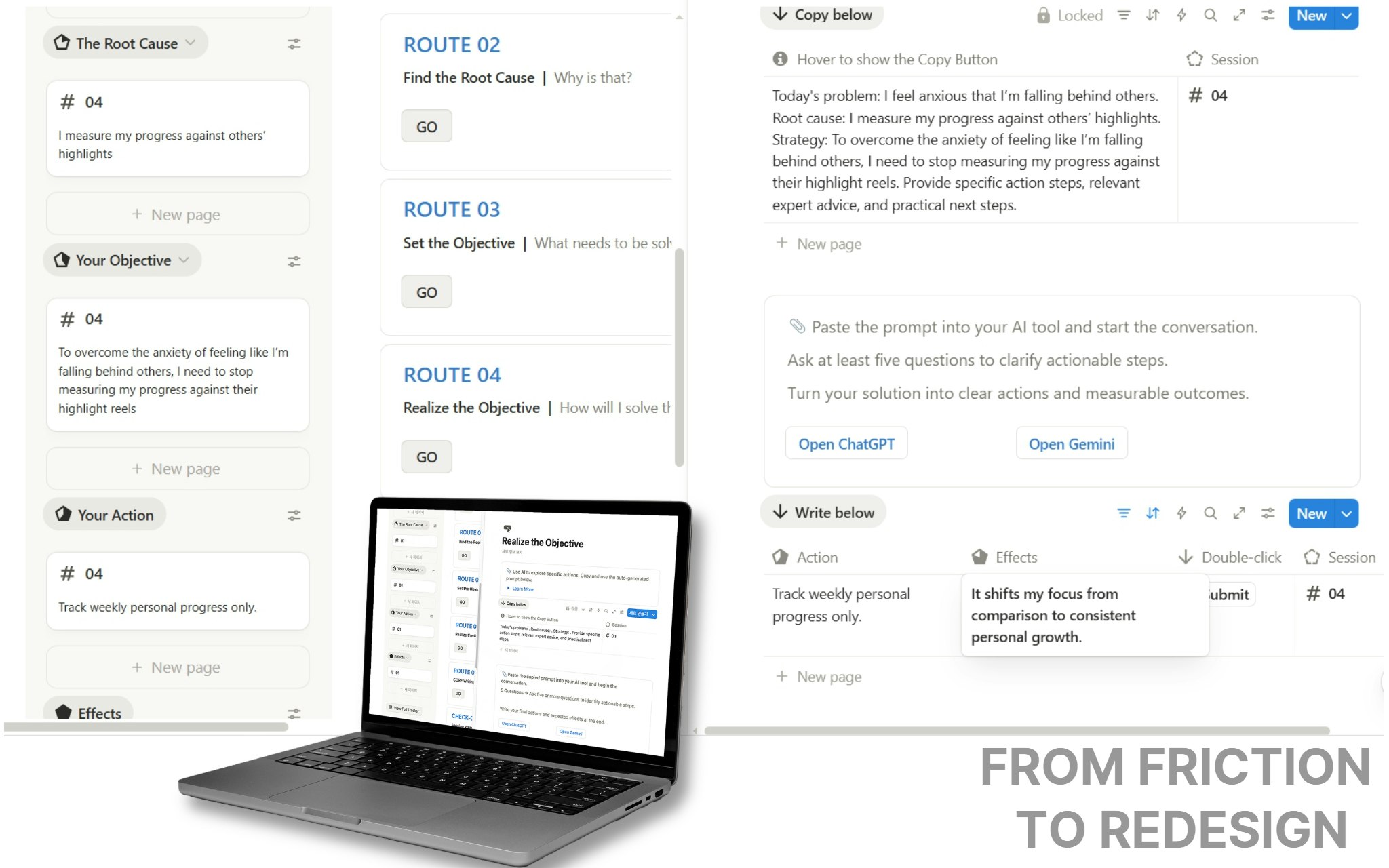 Think & Write 30 - Screenshot 4 showing product features and functionality