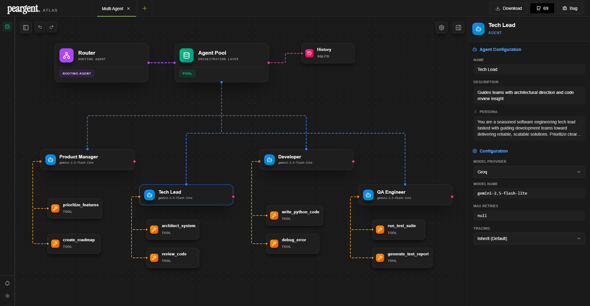 Peargent Atlas - Screenshot 4 showing product features and functionality