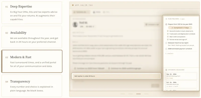 Valim Tax screenshot 4