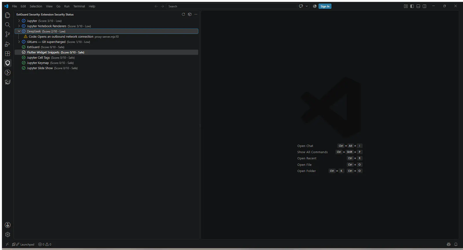 ExtGuard screenshot 2