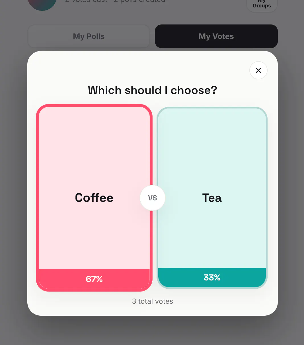 Split Pick — put it to a vote gallery image