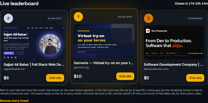 Bid Spotlight screenshot 4