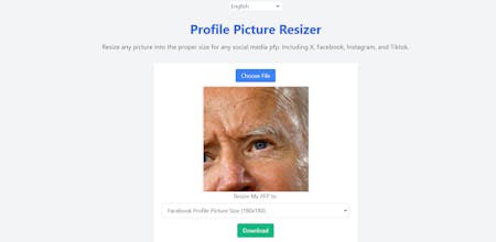 Profile Picture Resizer gallery image