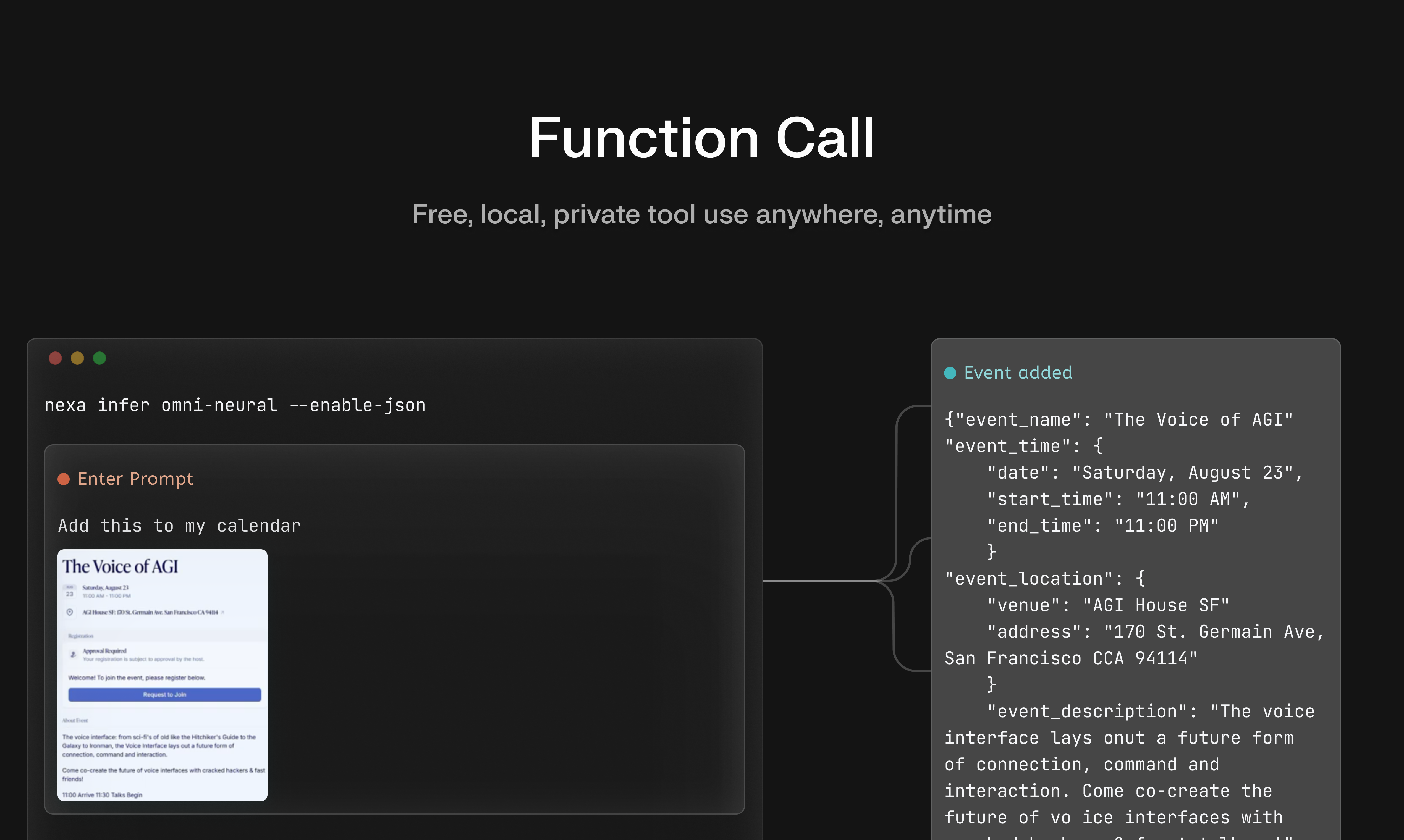 Nexa SDK gallery image