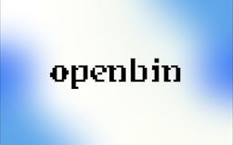 Openbin media 1