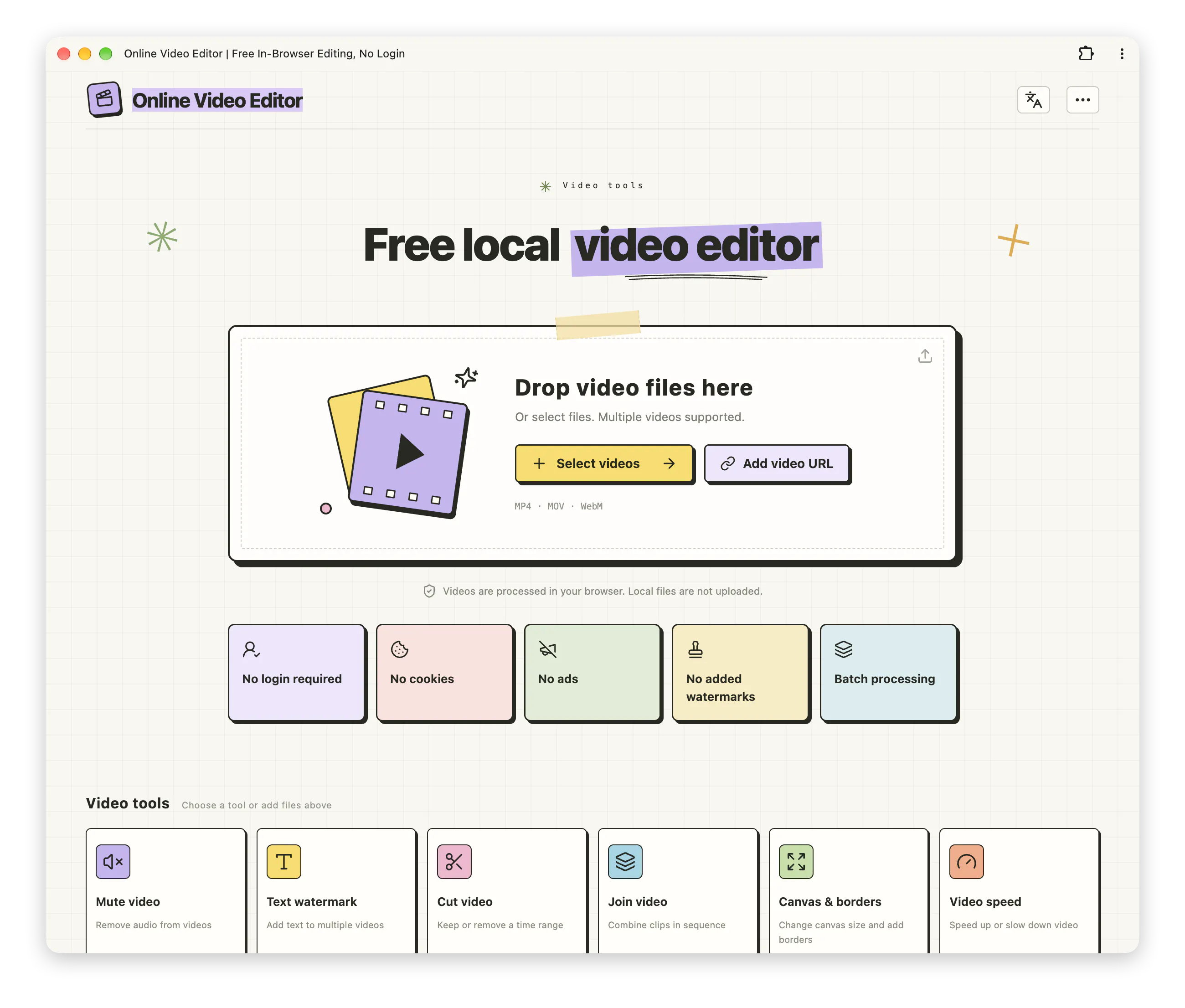 Online Video Editor gallery image