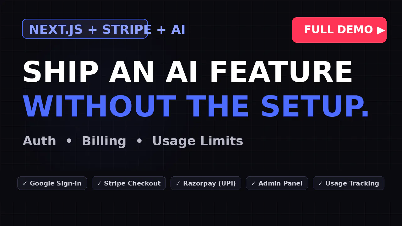 Next.js SaaS Boilerplate gallery image