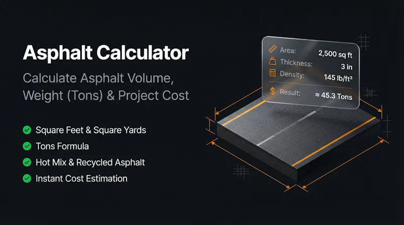 MyAsphaltCalc screenshot 1