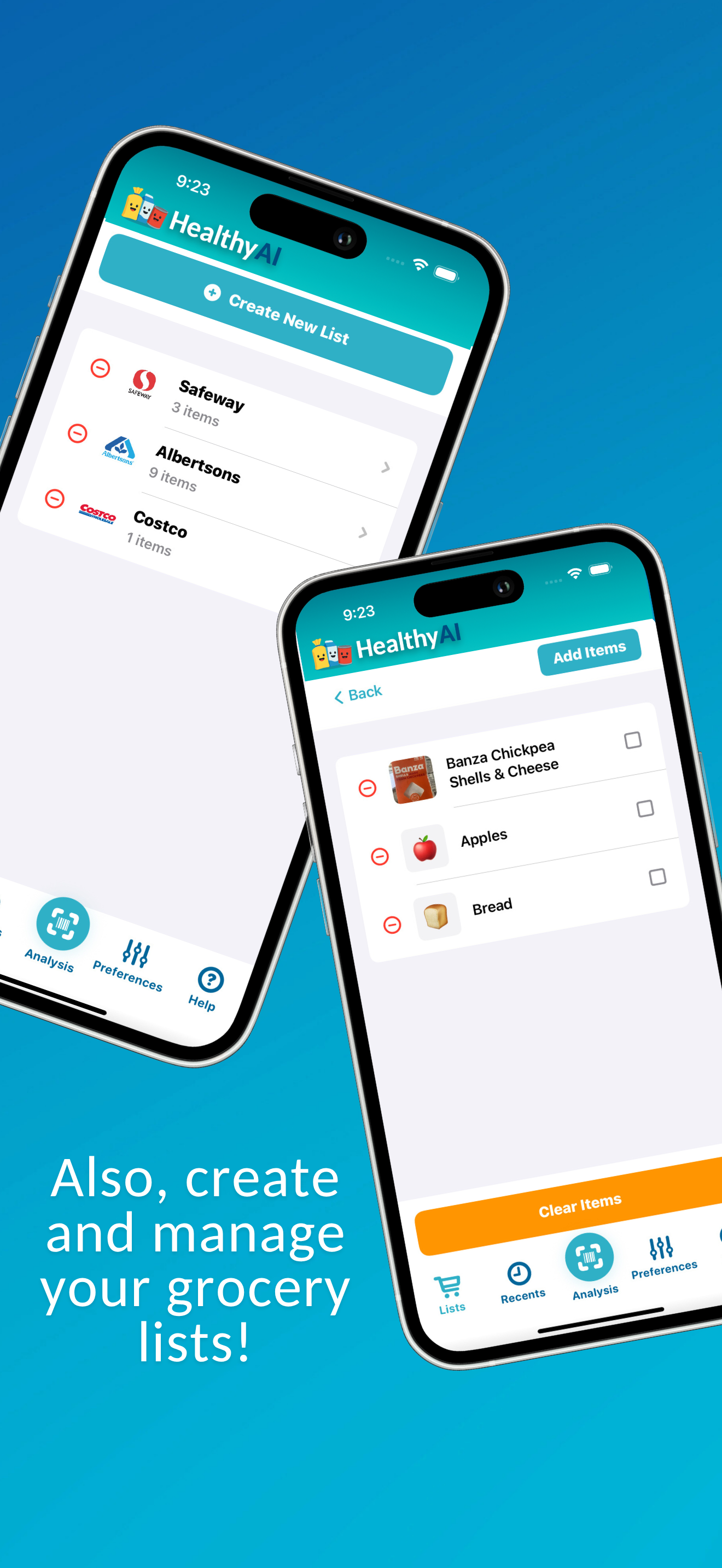 Healthyai - Ernährungsscanner - Wissen Sie, was Sie essen.Scan intelligenter.Wählen Sie gesünder. Medien 5