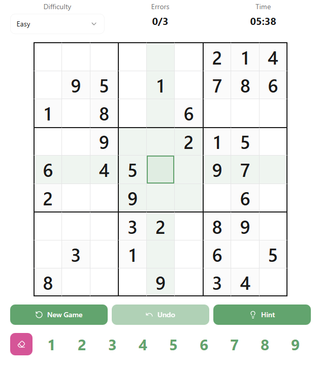 Sudoku (Web Edition) gallery image