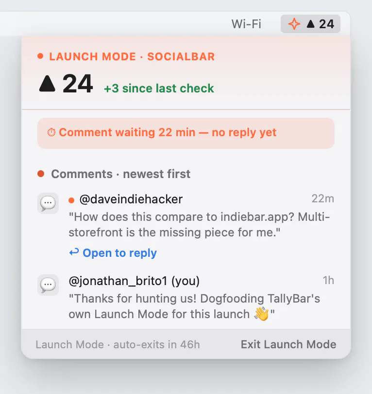 TallyBar gallery image