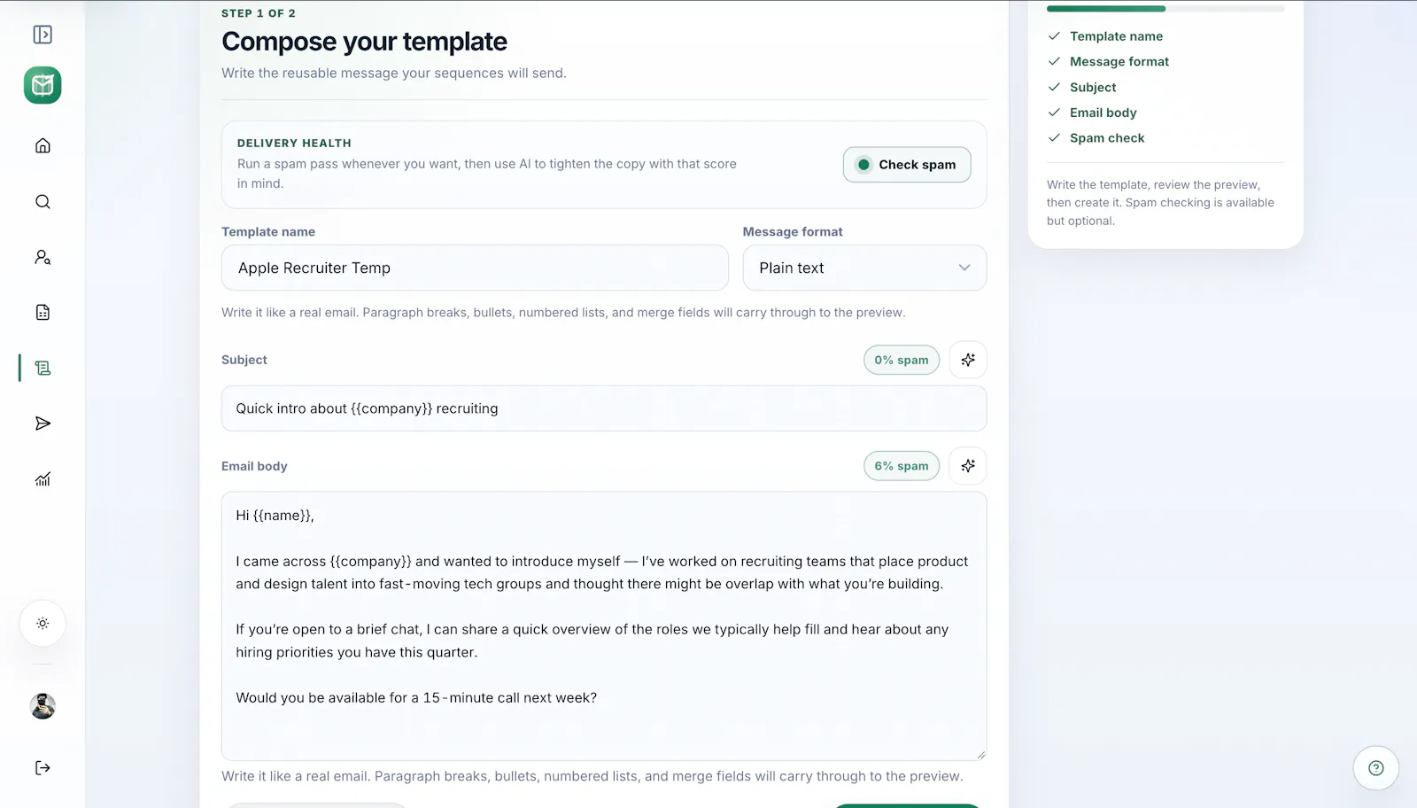 Sendloom screenshot 5